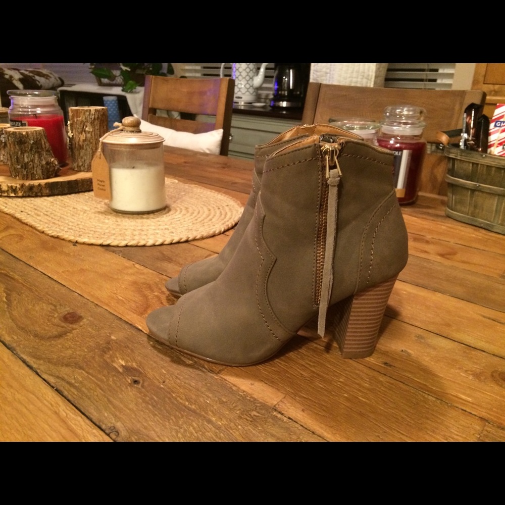 Tan Booties - Picture 3 of 6